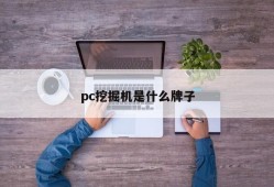 What brand is pc excavator